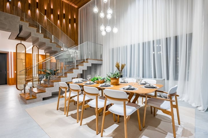 Jantar da casa em São Lourenço, obra pronta