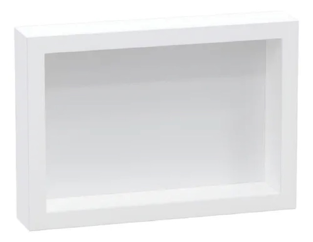 Nicho de sobrepor 28 × 40 cm, branco